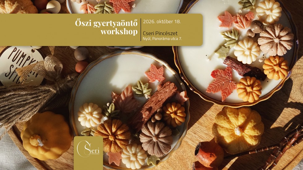 Őszi gyertyaöntő workshop